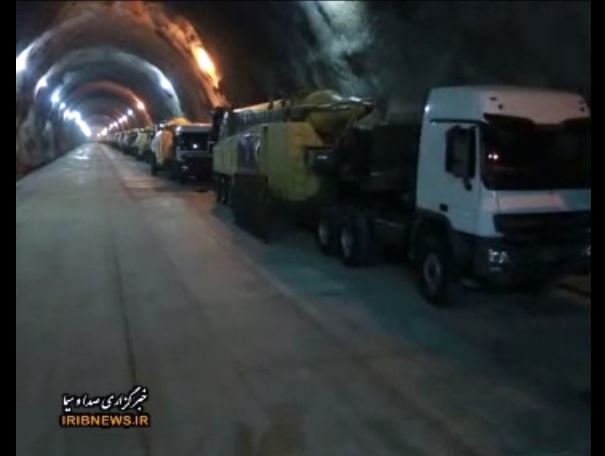 IRGC missile base 500m underground 