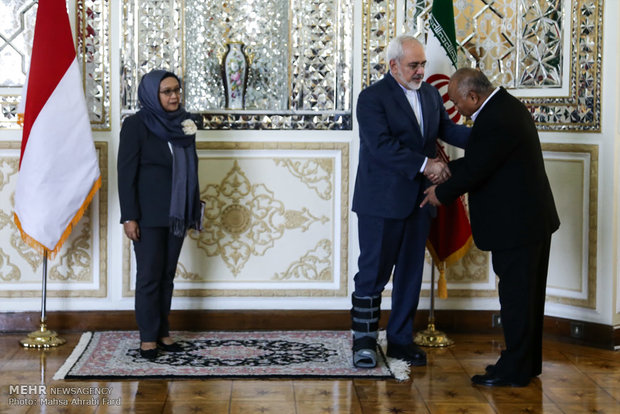 Iran, Indonesia FMs 