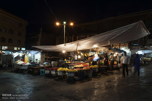 بازار نعلبندان در گرگان
