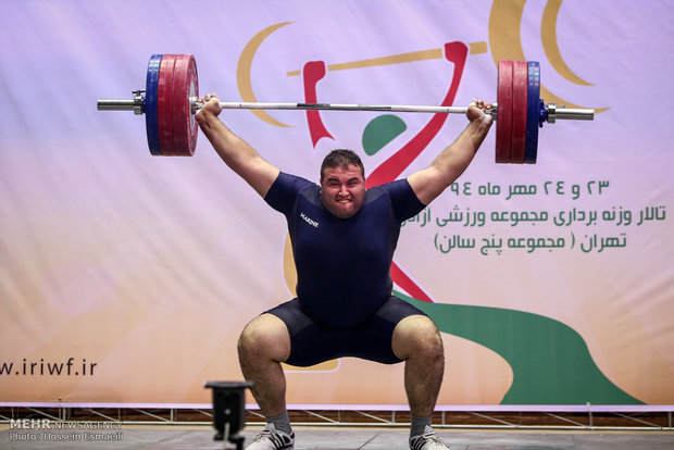 لیگ برتر وزنه برداری باشگاه های کشور