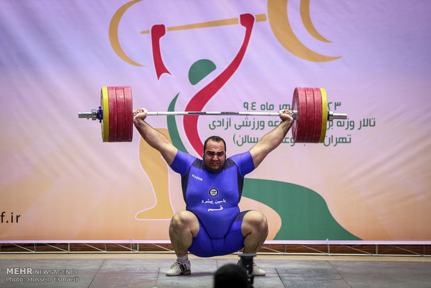 لیگ برتر وزنه برداری باشگاه های کشور