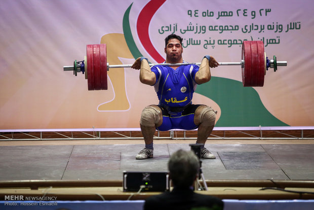 لیگ برتر وزنه برداری باشگاه های کشور