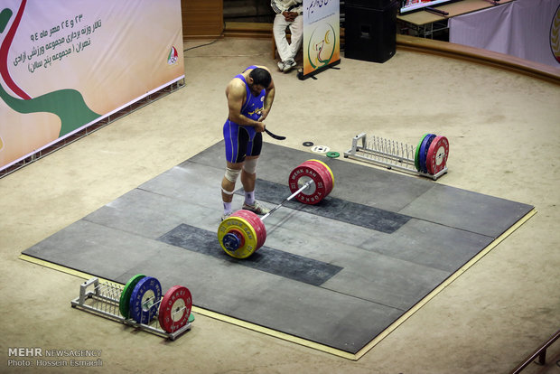 لیگ برتر وزنه برداری باشگاه های کشور