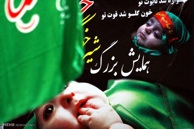 همایش شیرخوارگان حسینی در اشتهارد
