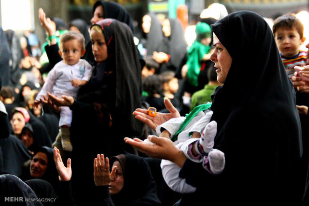 همایش شیرخوارگان حسینی در اشتهارد