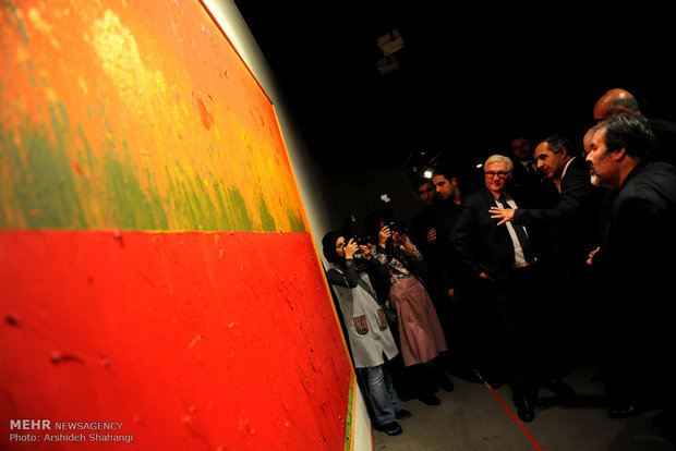 بازدید وزیر امور خارجه آلمان از موزه هنرهای معاصر