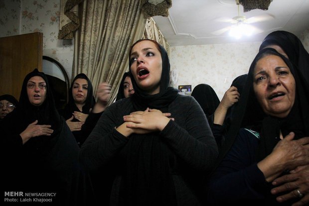 Women attend mourning ceremonies in Muharram