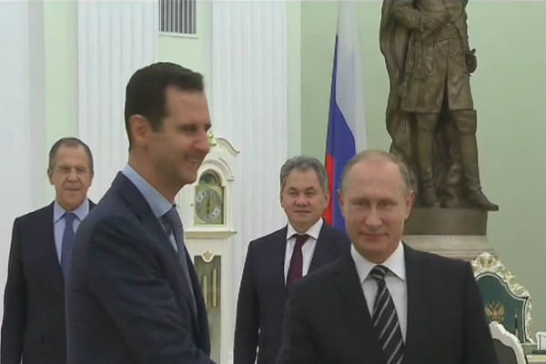 روس کے اقدامات نے شام کو المناک سانحے سےبچا لیا ہے، بشارالاسد