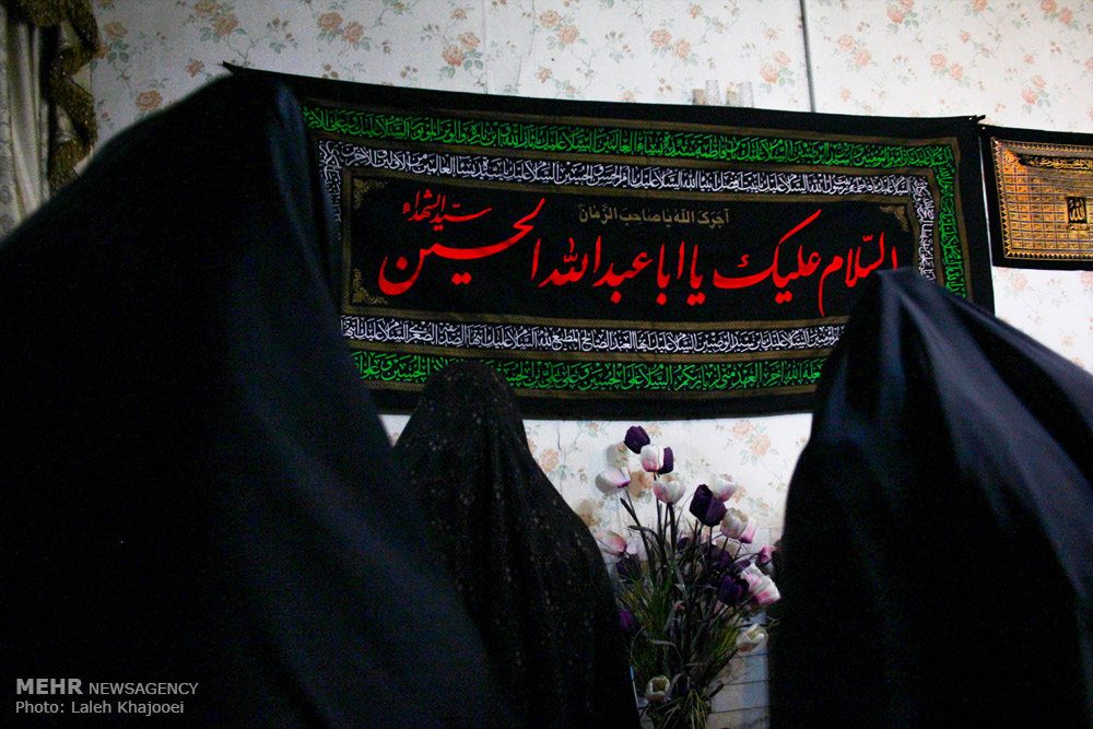 Women attend mourning ceremonies in Muharram