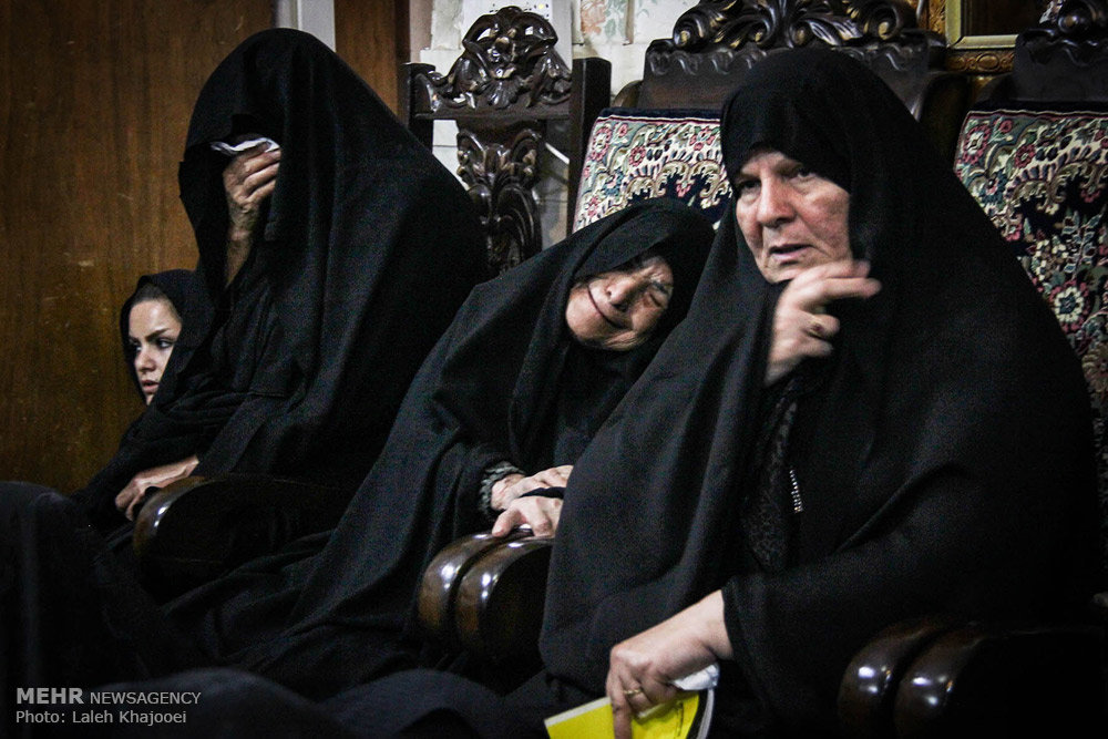 Women attend mourning ceremonies in Muharram