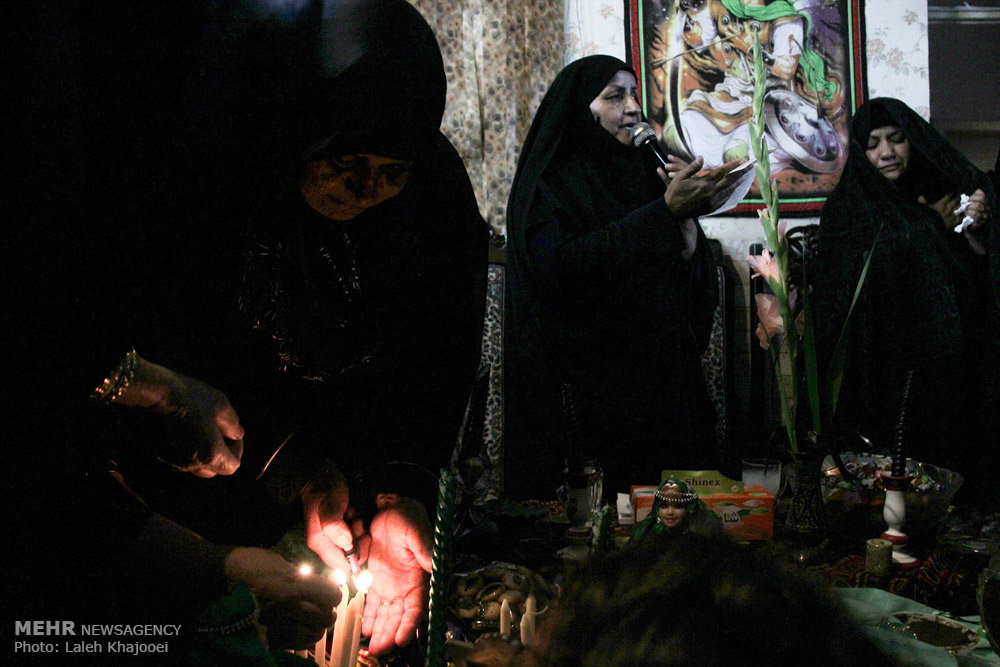 Women attend mourning ceremonies in Muharram