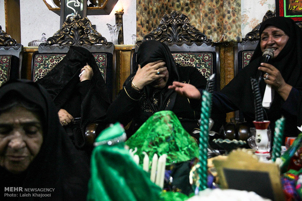 Women attend mourning ceremonies in Muharram