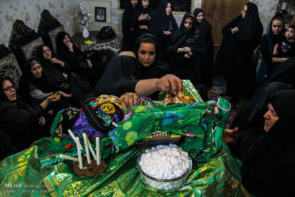 Women attend mourning ceremonies in Muharram