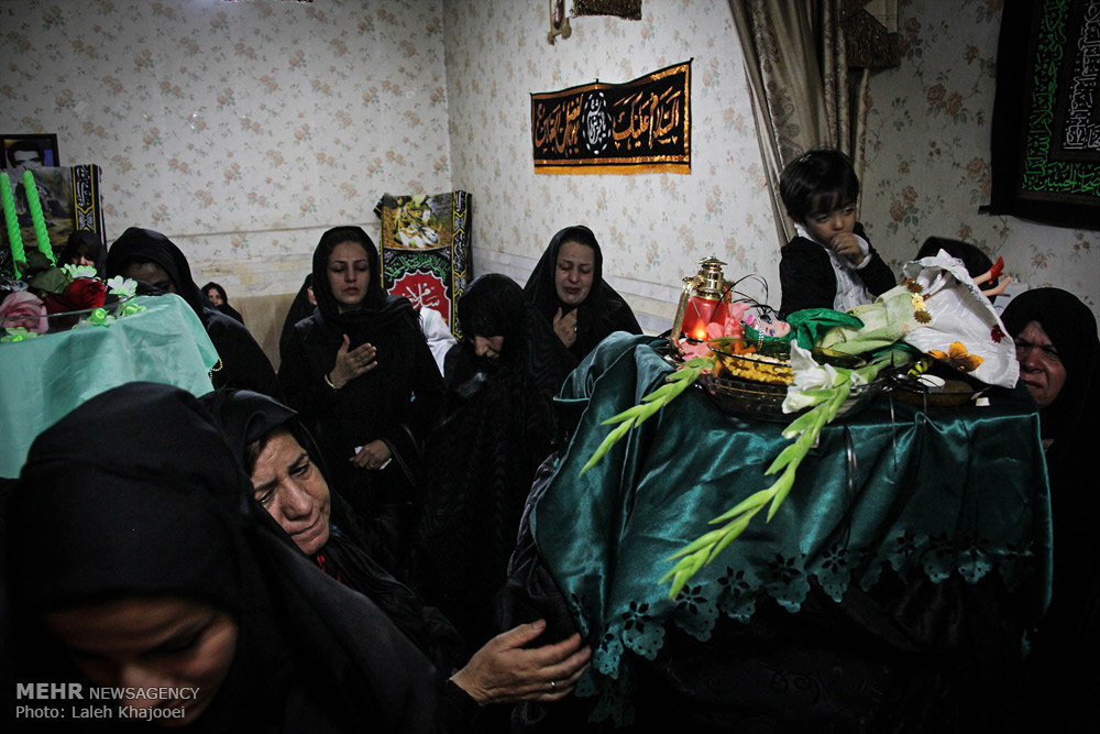 Women attend mourning ceremonies in Muharram