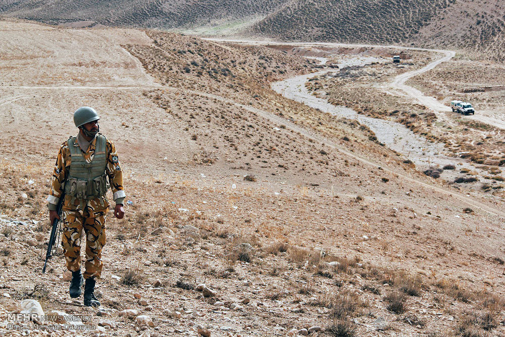 Muharram military drill in Bojnord