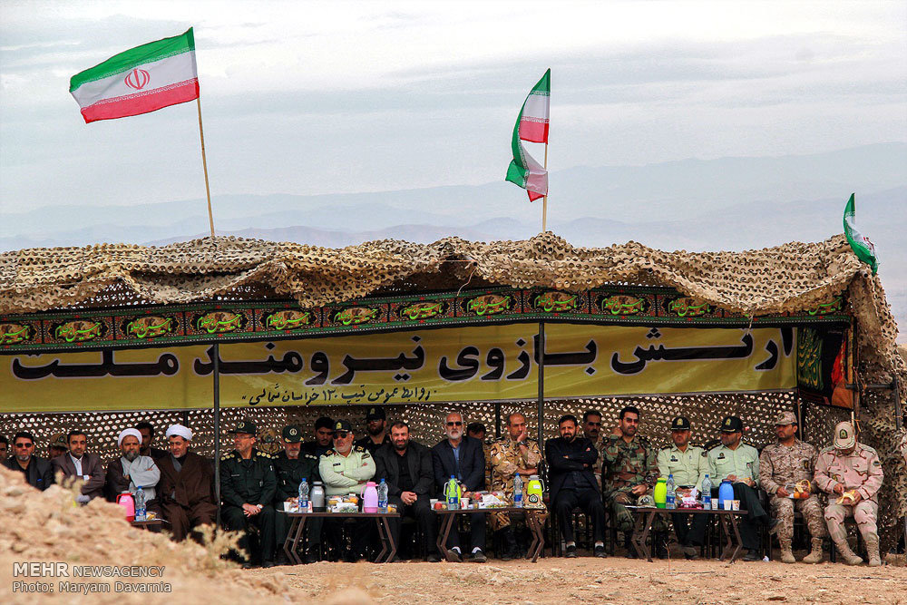 Muharram military drill in Bojnord