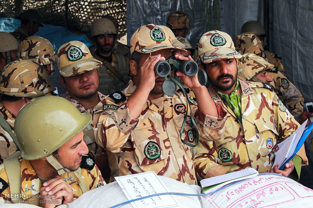 Muharram military drill in Bojnord