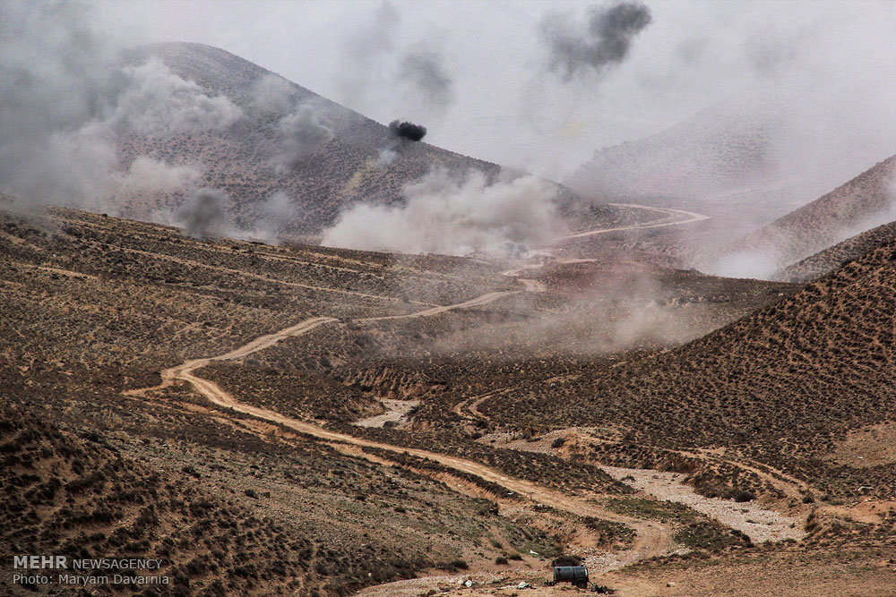 Muharram military drill in Bojnord