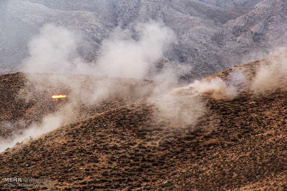 Muharram military drill in Bojnord