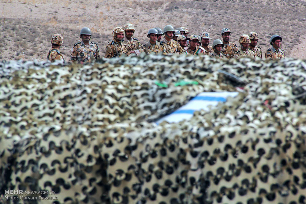 Muharram military drill in Bojnord