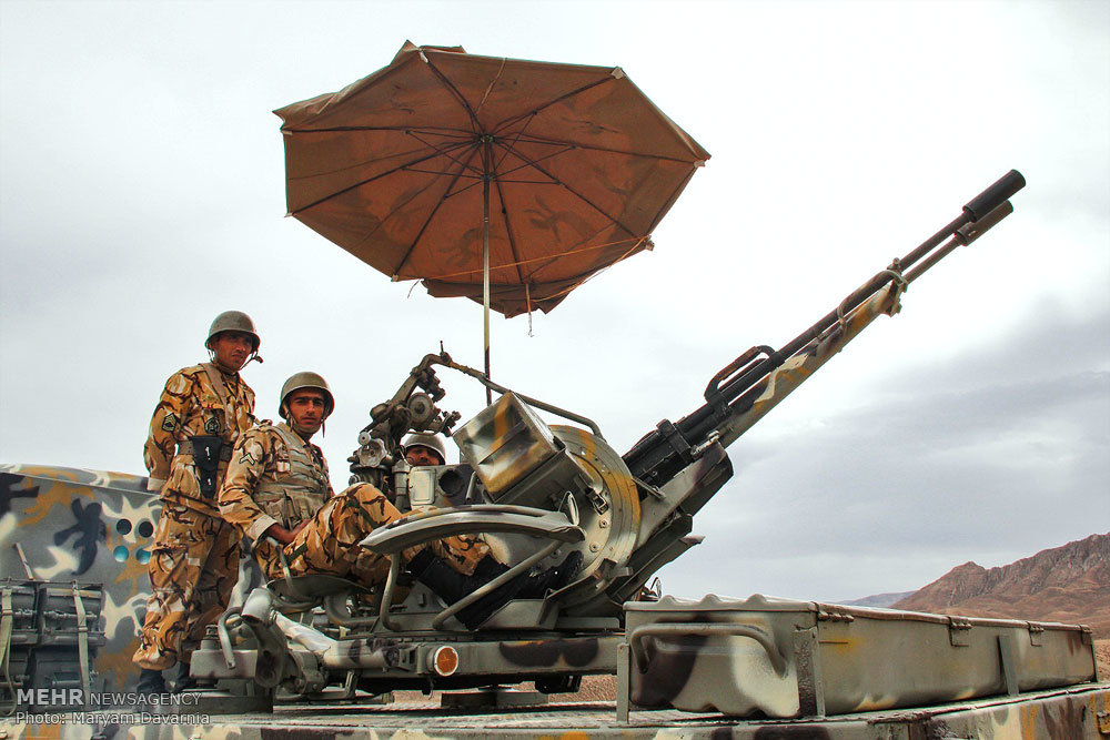 Muharram military drill in Bojnord