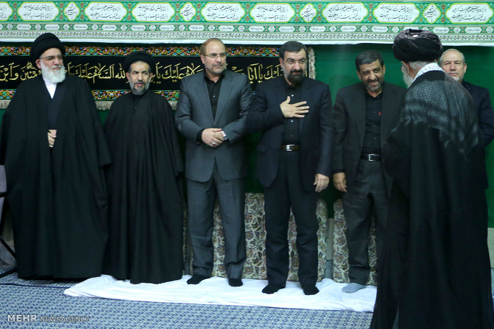 اولین شب عزاداری ایام محرم ۱۴۳۷ در حسینیه امام خمینی(ره)