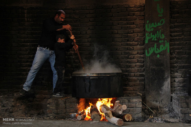 اجتماع عزاداران حسینی در شهرستان بم