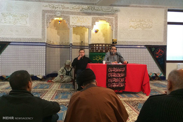 Imam Hussein mourning procession in Belgium