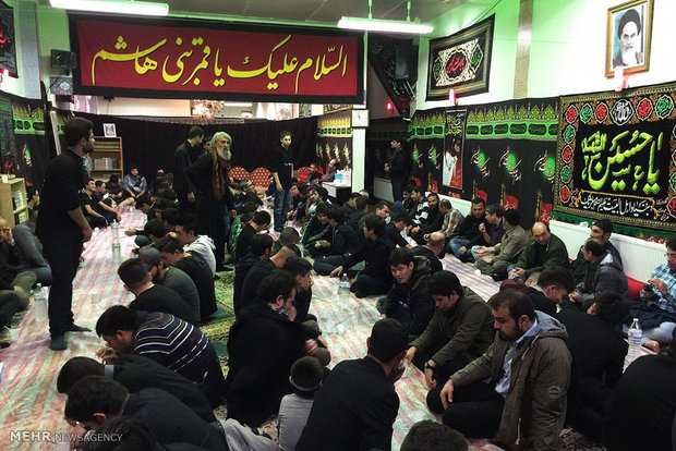 Imam Hussein mourning procession in Belgium