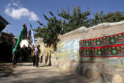 مراسم عزاداری عاشورای حسینی در روستای اسبو خلخال 