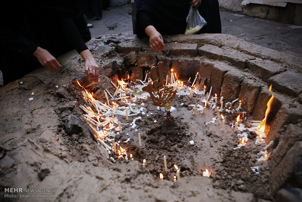 چهلمنبری؛ آئین عشق و حاجت/ شمع باران حزن و حاجت در تاسوعا