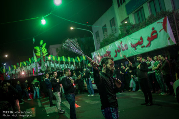 The mournful youth for Imam Hussain