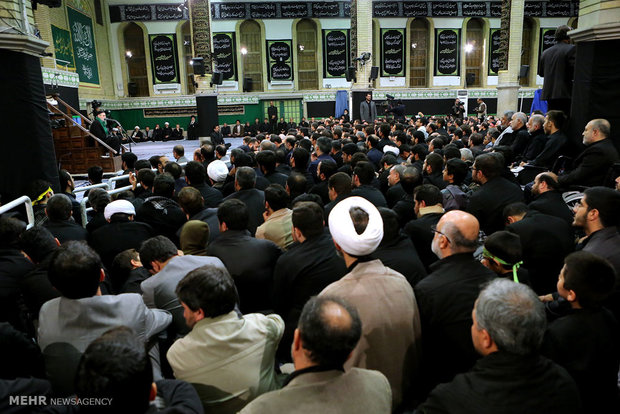 Rehber'in huzurunda Şam-ı Gariban merasimi