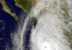 قدرتمندترین توفان تاریخ در نیمکره غربی
