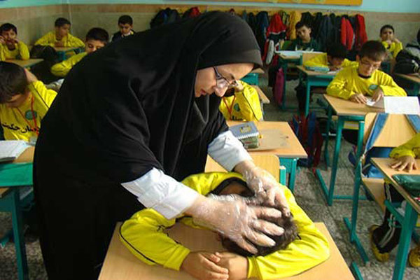 غربالگری شپش سر با اولویت مدارس دخترانه در بوشهر اجرا می‌شود