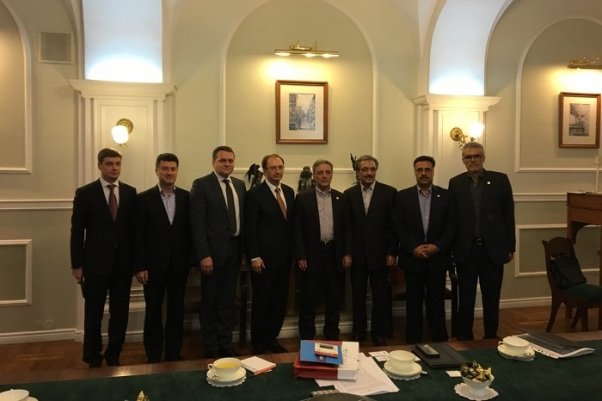 رئیس دانشگاه تهران با رئیس دانشگاه سن پطرزبورگ دیدار کرد