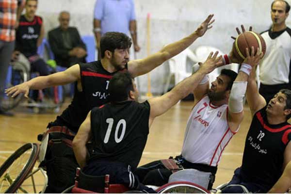 برگزاری رقابت هفته دوم لیگ برتر بسکتبال با ویلچر کشور در اراک