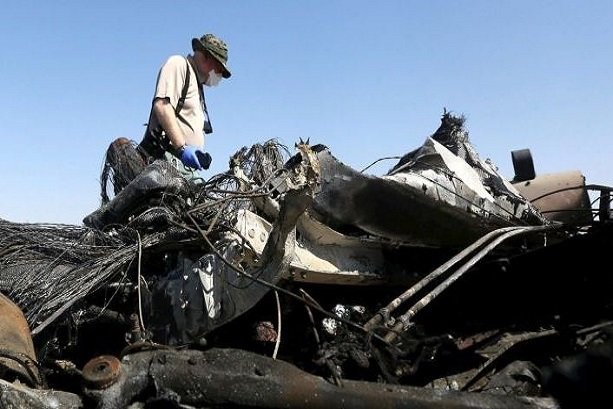 First footage from crash site of Russian plane in Sinai