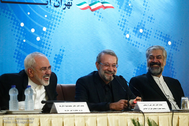 ملتقى رؤساء البعثات الدبلوماسية الايرانية بمشاركة رئيس مجلس الشورى الاسلامي