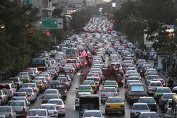 وضعیت ترافیکی معابر تهران در اولین روز هفته اعلام شد