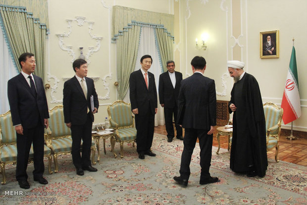 دیدار وزیر امور خارجه کره جنوبی با رئیس جمهور