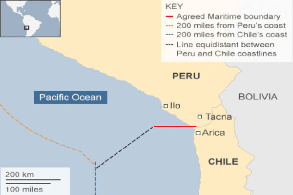 تنش های مرزی بین شیلی و پرو بار دیگر بالا گرفت