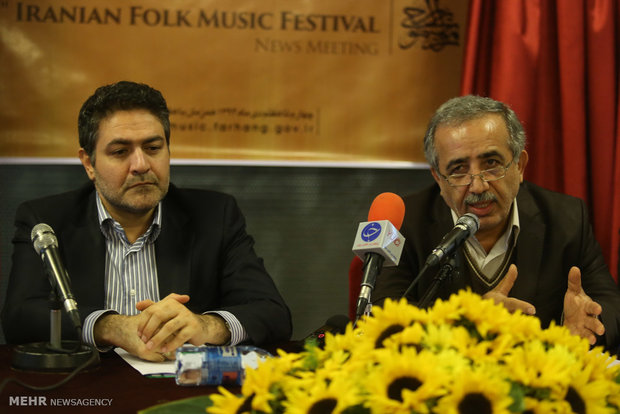نشست خبری نهمین جشنواره موسیقی نواحی ایران