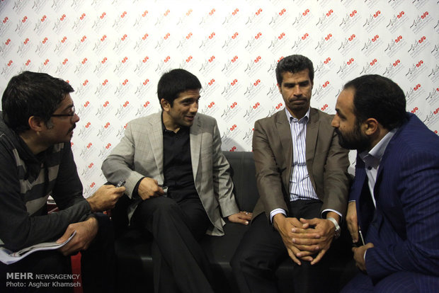 غرفه خبرگزاری مهر در بیست و یکمین نمایشگاه مطبوعات و خبرگزاری ها