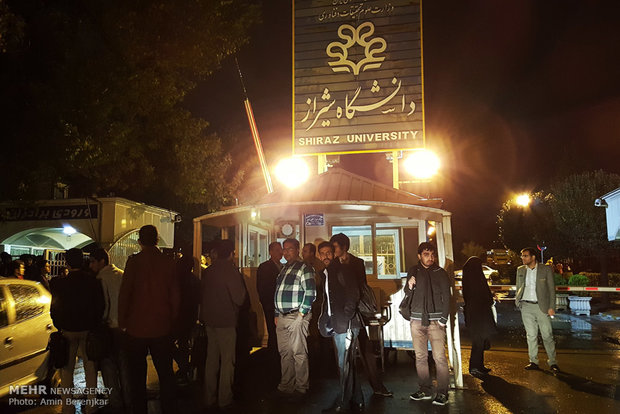 سخنرانی علی مطهری و حسن عباسی در دانشگاه شیراز