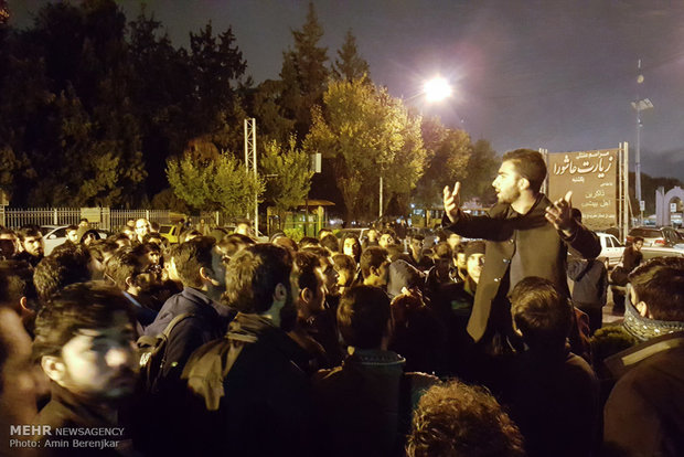 سخنرانی علی مطهری و حسن عباسی در دانشگاه شیراز