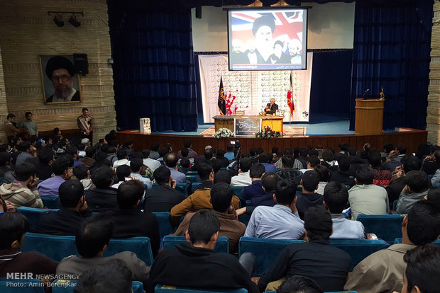 سخنرانی علی مطهری و حسن عباسی در دانشگاه شیراز