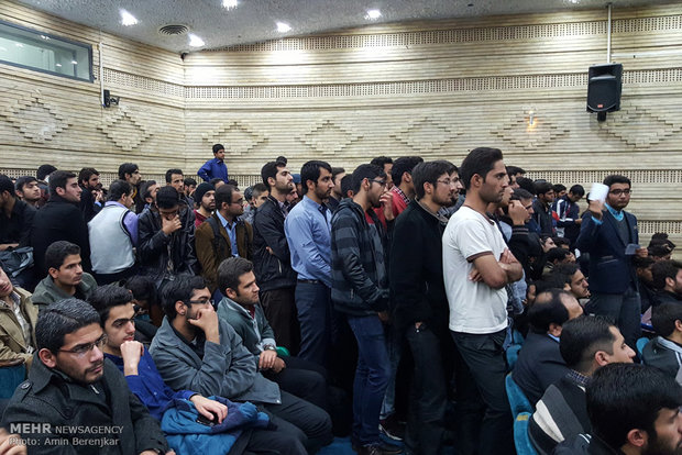 سخنرانی علی مطهری و حسن عباسی در دانشگاه شیراز