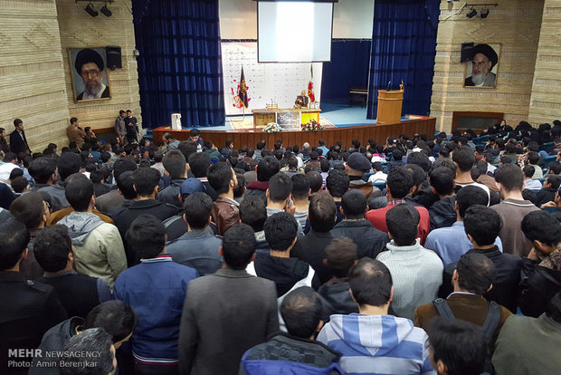 سخنرانی علی مطهری و حسن عباسی در دانشگاه شیراز