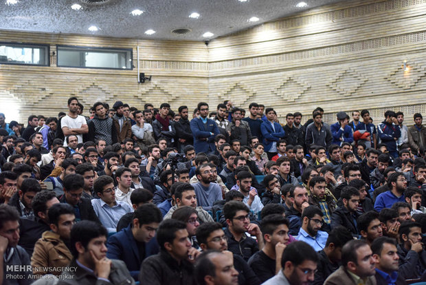 سخنرانی علی مطهری و حسن عباسی در دانشگاه شیراز